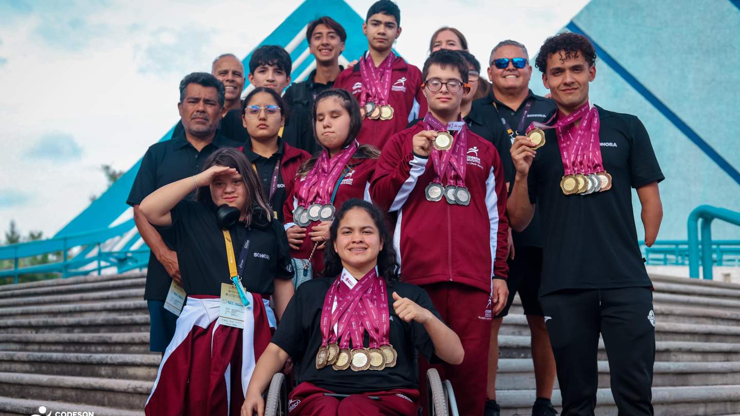 CIERRA PARANATACIÓN DE SONORA CON 6 MEDALLAS EN LA ÚLTIMA JORNADA DE LA PARALIMPIADA NACIONAL 